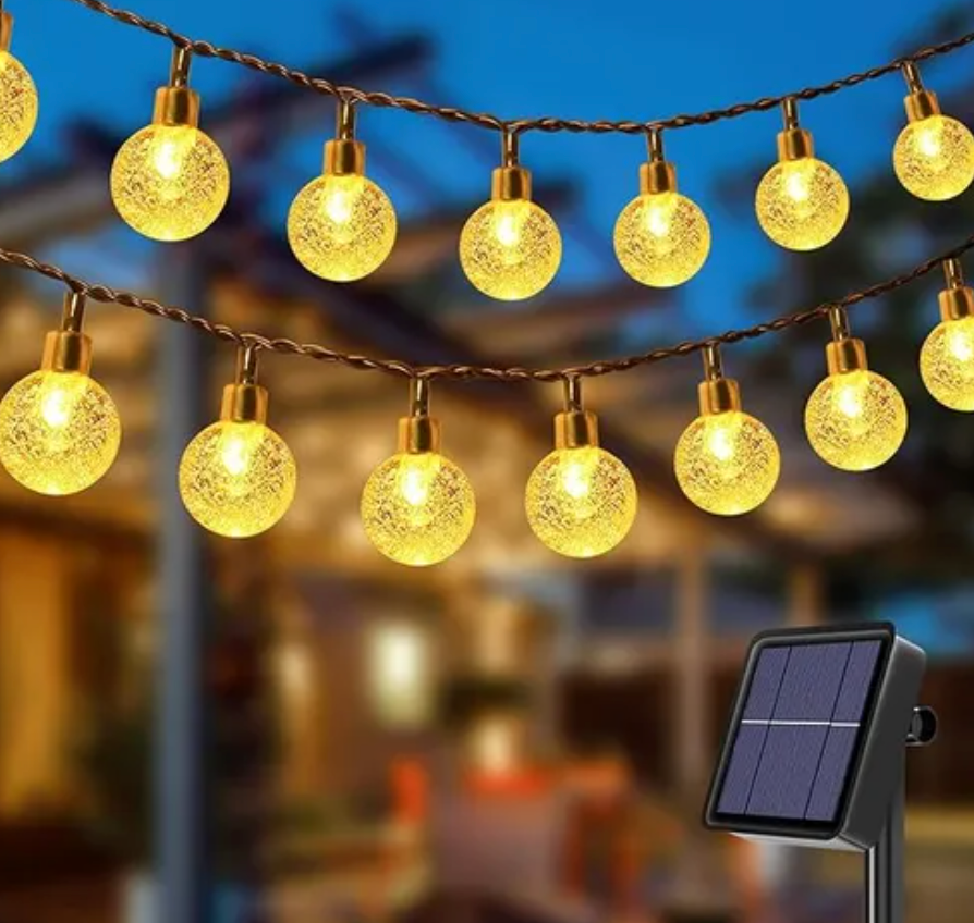 Guirnalda De Luces Solares